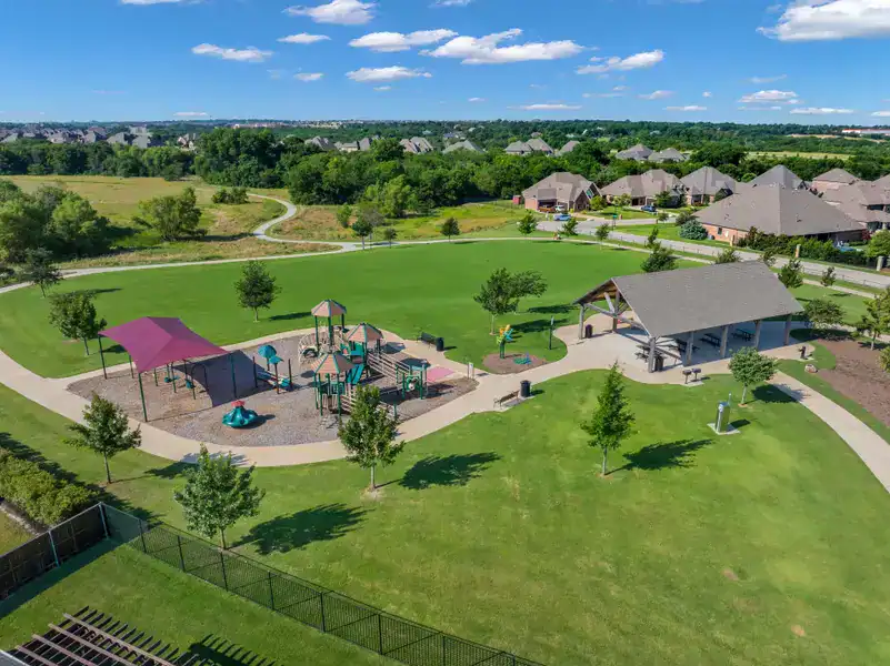 Amenities in Breezy Hill include a pool, walking trails, and the Park at Breezy Hill